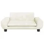 Cama para perros de terciopelo crema 70x45x33 cm de vidaXL, Camas para perros - Ref: Foro24-171994, Precio: 79,22 €, Descuent...