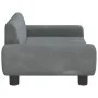 Dark gray velvet dog bed 70x45x33 cm by vidaXL, Beds for dogs - Ref: Foro24-171990, Price: 78,24 €, Discount: %