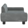 Dunkelgraues Hundebett aus Samt, 70 x 45 x 33 cm von vidaXL, Betten für Hunde - Ref: Foro24-171990, Preis: 78,24 €, Rabatt: %