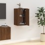 Wand-TV-Schrank aus braunem Eichenholz, 40 x 34,5 x 60 cm von vidaXL, TV-Möbel - Ref: Foro24-816670, Preis: 39,00 €, Rabatt: %