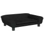 Cama para perros de terciopelo negra 70x48x22 cm de vidaXL, Camas para perros - Ref: Foro24-172016, Precio: 81,06 €, Descuent...