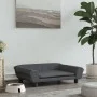 Cama para perros de terciopelo gris oscuro 70x48x22 cm de vidaXL, Camas para perros - Ref: Foro24-172014, Precio: 71,00 €, De...