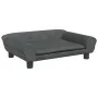 Cama para perros de terciopelo gris oscuro 70x48x22 cm de vidaXL, Camas para perros - Ref: Foro24-172014, Precio: 71,00 €, De...
