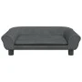 Cama para perros de terciopelo gris oscuro 70x48x22 cm de vidaXL, Camas para perros - Ref: Foro24-172014, Precio: 71,00 €, De...