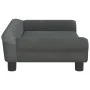 Cama para perros de terciopelo gris oscuro 70x48x22 cm de vidaXL, Camas para perros - Ref: Foro24-172014, Precio: 71,00 €, De...