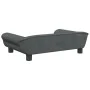 Cama para perros de terciopelo gris oscuro 70x48x22 cm de vidaXL, Camas para perros - Ref: Foro24-172014, Precio: 71,00 €, De...