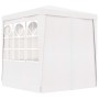 Professionelles Partyzelt mit weißen Wänden 90 g/m² 2x2 m von vidaXL, Zelte und Pavillons - Ref: Foro24-48516, Preis: 70,40 €...