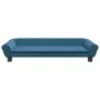 Cama para perros de terciopelo azul 100x50x21 cm de vidaXL, Camas para perros - Ref: Foro24-172005, Precio: 102,66 €, Descuen...