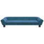 Hundebett aus blauem Samt, 100 x 50 x 21 cm von vidaXL, Betten für Hunde - Ref: Foro24-172005, Preis: 104,53 €, Rabatt: %