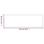 Alfombra de pasillo con aspecto de sisal plateada 80x250 cm de vidaXL, Alfombras - Ref: Foro24-355801, Precio: 45,08 €, Descu...