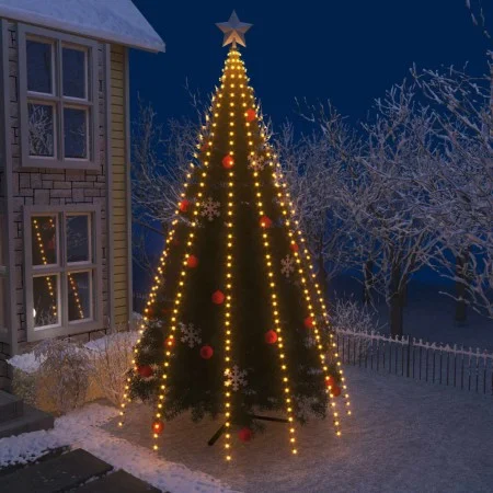 Net lights for the Christmas tree with 500 LEDs 500 cm by vidaXL, Hoses and string lights - Ref: Foro24-51283, Price: 41,58 €...
