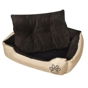Hundebett mit gepolstertem Kissen Größe M von vidaXL, Betten für Hunde - Ref: Foro24-170200, Preis: 29,12 €, Rabatt: %