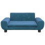 Hundebett aus blauem Samt, 70 x 45 x 33 cm von vidaXL, Betten für Hunde - Ref: Foro24-171988, Preis: 80,63 €, Rabatt: %