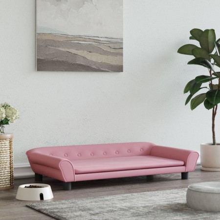 Hundebett aus rosa Samt, 100 x 50 x 21 cm von vidaXL, Betten für Hunde - Ref: Foro24-172008, Preis: 105,14 €, Rabatt: %