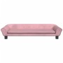 Hundebett aus rosa Samt, 100 x 50 x 21 cm von vidaXL, Betten für Hunde - Ref: Foro24-172008, Preis: 105,14 €, Rabatt: %