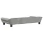 Cama para perros de terciopelo gris claro 100x50x21 cm de vidaXL, Camas para perros - Ref: Foro24-172006, Precio: 103,46 €, D...