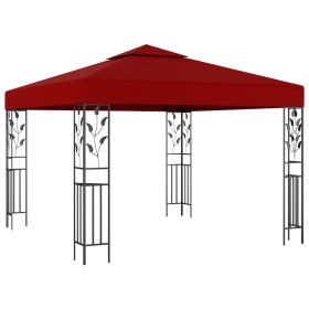 Rotweinpavillon 3x3 m von vidaXL, Zelte und Pavillons - Ref: Foro24-47947, Preis: 230,06 €, Rabatt: %