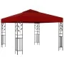 Red wine gazebo 3x3 m by vidaXL, Tents and gazebos - Ref: Foro24-47947, Price: 223,27 €, Discount: %