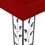 Red wine gazebo 3x3 m by vidaXL, Tents and gazebos - Ref: Foro24-47947, Price: 223,27 €, Discount: %