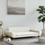 Cama para perros de terciopelo crema 100x54x33 cm de vidaXL, Camas para perros - Ref: Foro24-171987, Precio: 105,97 €, Descue...