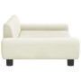 Cama para perros de terciopelo crema 100x54x33 cm de vidaXL, Camas para perros - Ref: Foro24-171987, Precio: 105,97 €, Descue...