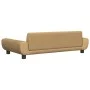 Brown velvet dog bed 100x54x33 cm by vidaXL, Beds for dogs - Ref: Foro24-171986, Price: 104,27 €, Discount: %
