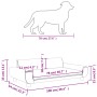 Hundebett aus braunem Samt, 100 x 54 x 33 cm von vidaXL, Betten für Hunde - Ref: Foro24-171986, Preis: 106,17 €, Rabatt: %