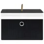 Bamboo storage boxes 4 units black by vidaXL, Storage baskets - Ref: Foro24-320769, Price: 45,36 €, Discount: %