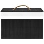 Cajas de almacenamiento de bambú 4 unidades negro de vidaXL, Cestas para almacenaje - Ref: Foro24-320769, Precio: 46,21 €, De...