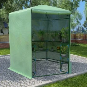 Gewächshaus mit Stahlregalen 227x223 cm von vidaXL, Gewächshäuser - Ref: Foro24-48166, Preis: 156,63 €, Rabatt: %