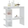 Bartisch Ablageregal Sperrholz weiß 100x50x101,5cm von vidaXL, Küchen- und Esstische - Ref: Foro24-809449, Preis: 97,28 €, Ra...