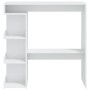 Bartisch Ablageregal Sperrholz weiß 100x50x101,5cm von vidaXL, Küchen- und Esstische - Ref: Foro24-809449, Preis: 92,26 €, Ra...