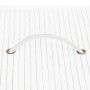 Bamboo storage boxes 4 units white by vidaXL, Storage baskets - Ref: Foro24-320766, Price: 54,29 €, Discount: %