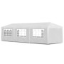 Weißes Partyzelt 3x9 m von vidaXL, Zelte und Pavillons - Ref: Foro24-90338, Preis: 181,96 €, Rabatt: %