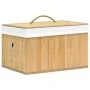 Bamboo storage boxes 4 units by vidaXL, Storage baskets - Ref: Foro24-320765, Price: 46,88 €, Discount: %