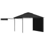 Gazebo with double extendable roof anthracite 3x3x2.75m 180g/m² by vidaXL, Tents and gazebos - Ref: Foro24-48004, Price: 244,...