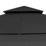 Gazebo with double extendable roof anthracite 3x3x2.75m 180g/m² by vidaXL, Tents and gazebos - Ref: Foro24-48004, Price: 247,...