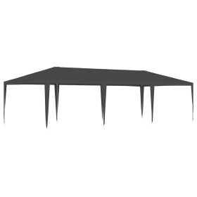 Carpa profesional para fiestas gris antracita 90 g/m² 4x9 m