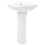 Freistehendes Waschbecken aus weißer Keramik, 580 x 510 x 200 mm von vidaXL, Sinkt - Ref: Foro24-143005, Preis: 177,46 €, Rab...