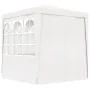 Professionelles Partyzelt mit weißen Wänden 90 g/m² 2,5x2,5 m von vidaXL, Zelte und Pavillons - Ref: Foro24-48518, Preis: 67,...