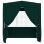 Professionelles Partyzelt mit grünen Wänden 90 g/m² 2,5x2,5 m von vidaXL, Zelte und Pavillons - Ref: Foro24-48534, Preis: 79,...
