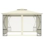 Gazebo with cream nets 300x300x265 cm by vidaXL, Tents and gazebos - Ref: Foro24-48595, Price: 368,89 €, Discount: %