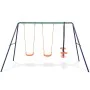 Swing set with 4 orange seats by vidaXL, Swings and play structures - Ref: Foro24-91358, Price: 171,36 €, Discount: %