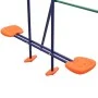 Swing set with 4 orange seats by vidaXL, Swings and play structures - Ref: Foro24-91358, Price: 171,36 €, Discount: %
