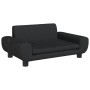Hundebett aus schwarzem Samt, 70 x 45 x 33 cm von vidaXL, Betten für Hunde - Ref: Foro24-171992, Preis: 79,19 €, Rabatt: %