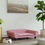 Cama para perros de terciopelo rosa 70x48x22 cm de vidaXL, Camas para perros - Ref: Foro24-172015, Precio: 71,41 €, Descuento: %