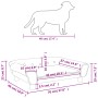 Hundebett aus rosa Samt, 70 x 48 x 22 cm von vidaXL, Betten für Hunde - Ref: Foro24-172015, Preis: 72,55 €, Rabatt: %
