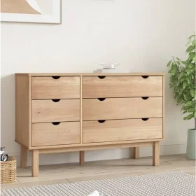 OTTA chest of drawers solid pine wood 111x43x73.5 cm by vidaXL, Drawers - Ref: Foro24-348585, Price: 194,14 €, Discount: %