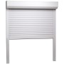 Weißes Aluminiumrollo 100x120 cm von vidaXL, Fensterläden - Ref: Foro24-144967, Preis: 231,96 €, Rabatt: %