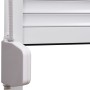 Weißes Aluminiumrollo 100x120 cm von vidaXL, Fensterläden - Ref: Foro24-144967, Preis: 231,96 €, Rabatt: %